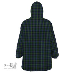 Scottish Campbell of Argyll 01 Clan Tartan Snuggie Hoodie Plaid Wearable Blanket Hoodie