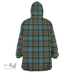 Scottish Cathcart Clan Family Crest Tartan Snuggie Hoodie Plaid Wearable Blanket Hoodie