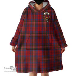Scottish Cameron of Locheil Clan Family Crest Tartan Snuggie Hoodie Plaid Wearable Blanket Hoodie