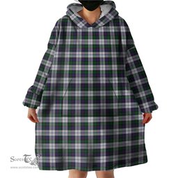Scottish Campbell of Cawdor Dress Clan Tartan Snuggie Hoodie Plaid Wearable Blanket Hoodie