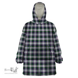 Scottish Campbell of Cawdor Dress Clan Tartan Snuggie Hoodie Plaid Wearable Blanket Hoodie