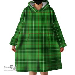 Scottish Boyle Clan Tartan Snuggie Hoodie Plaid Wearable Blanket Hoodie