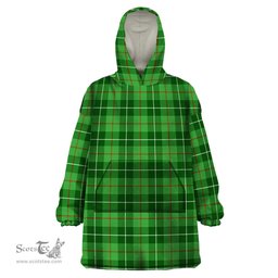 Scottish Boyle Clan Tartan Snuggie Hoodie Plaid Wearable Blanket Hoodie