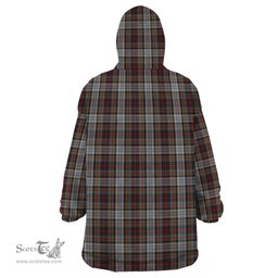 Scottish Douglas Ancient Dress Clan Tartan Snuggie Hoodie Plaid Wearable Blanket Hoodie