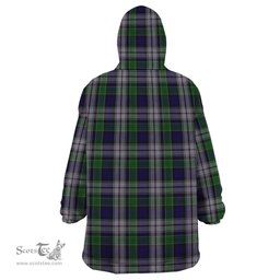 Scottish Colquhoun Dress Clan Tartan Snuggie Hoodie Plaid Wearable Blanket Hoodie