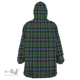 Scottish Cochrane Ancient Clan Tartan Snuggie Hoodie Plaid Wearable Blanket Hoodie