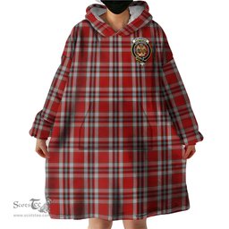 Scottish Drummond of Perth Dress Clan Family Crest Tartan Snuggie Hoodie Plaid Wearable Blanket Hoodie