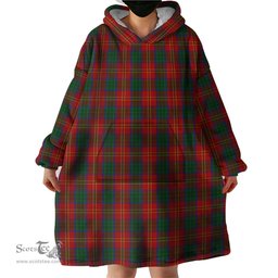 Scottish Connolly Dress Clan Tartan Snuggie Hoodie Plaid Wearable Blanket Hoodie