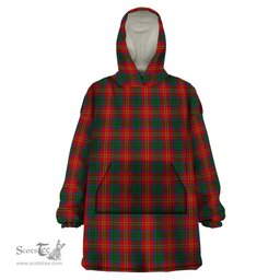 Scottish Connolly Dress Clan Tartan Snuggie Hoodie Plaid Wearable Blanket Hoodie