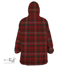 Scottish Donald of Staffa Sett Clan Tartan Snuggie Hoodie Plaid Wearable Blanket Hoodie