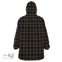 Scottish Clelland Modern Clan Tartan Snuggie Hoodie Plaid Wearable Blanket Hoodie