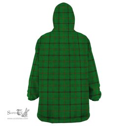 Scottish Don Clan Tartan Snuggie Hoodie Plaid Wearable Blanket Hoodie