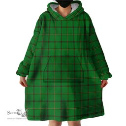Scottish Don Clan Tartan Snuggie Hoodie Plaid Wearable Blanket Hoodie