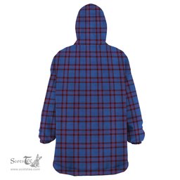 Scottish Elliot Modern Clan Tartan Snuggie Hoodie Plaid Wearable Blanket Hoodie