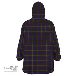 Scottish Durie Clan Family Crest Tartan Snuggie Hoodie Plaid Wearable Blanket Hoodie
