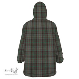 Scottish Cochrane Hunting Clan Family Crest Tartan Snuggie Hoodie Plaid Wearable Blanket Hoodie