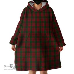 Scottish Denny Hunting Clan Tartan Snuggie Hoodie Plaid Wearable Blanket Hoodie