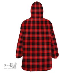 Scottish Cunningham Modern Clan Tartan Snuggie Hoodie Plaid Wearable Blanket Hoodie
