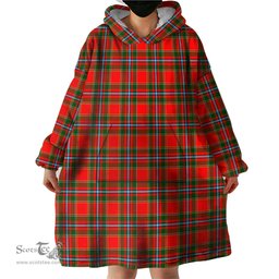Scottish Drummond of Perth Clan Tartan Snuggie Hoodie Plaid Wearable Blanket Hoodie