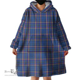 Scottish Cian Clan Tartan Snuggie Hoodie Plaid Wearable Blanket Hoodie