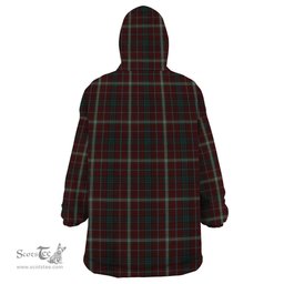 Scottish Clifford Clan Tartan Snuggie Hoodie Plaid Wearable Blanket Hoodie