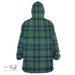 Scottish Ferguson Ancient Clan Family Crest Tartan Snuggie Hoodie Plaid Wearable Blanket Hoodie