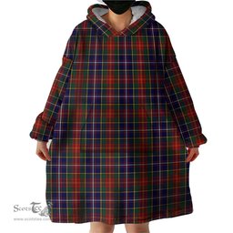 Scottish Crozier Clan Tartan Snuggie Hoodie Plaid Wearable Blanket Hoodie