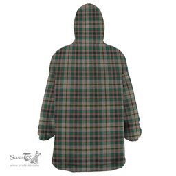 Scottish Craig Ancient Clan Tartan Snuggie Hoodie Plaid Wearable Blanket Hoodie