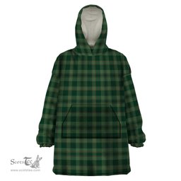 Scottish Donachie of Brockloch Hunting Clan Tartan Snuggie Hoodie Plaid Wearable Blanket Hoodie