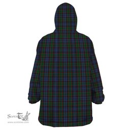 Scottish Fletcher Clan Family Crest Tartan Snuggie Hoodie Plaid Wearable Blanket Hoodie