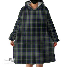 Scottish Davidson of Tulloch Dress Clan Tartan Snuggie Hoodie Plaid Wearable Blanket Hoodie