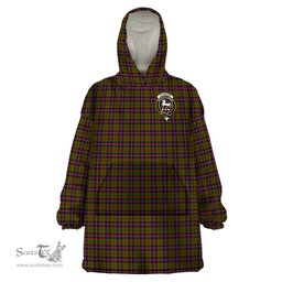 Scottish Cochrane Modern Clan Family Crest Tartan Snuggie Hoodie Plaid Wearable Blanket Hoodie