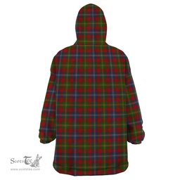 Scottish Forrester or Foster Clan Tartan Snuggie Hoodie Plaid Wearable Blanket Hoodie