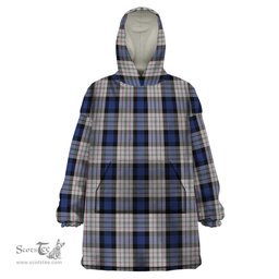 Scottish Ferguson Dress Clan Tartan Snuggie Hoodie Plaid Wearable Blanket Hoodie