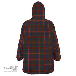 Scottish Fraser of Lovat Clan Family Crest Tartan Snuggie Hoodie Plaid Wearable Blanket Hoodie