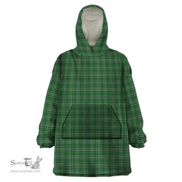 Scottish Gayre Dress Clan Tartan Snuggie Hoodie Plaid Wearable Blanket Hoodie