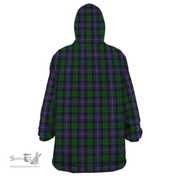 Scottish Galbraith Clan Family Crest Tartan Snuggie Hoodie Plaid Wearable Blanket Hoodie
