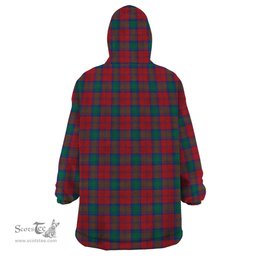 Scottish Fotheringham Modern Clan Tartan Snuggie Hoodie Plaid Wearable Blanket Hoodie