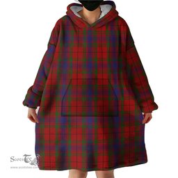 Scottish Gates Clan Tartan Snuggie Hoodie Plaid Wearable Blanket Hoodie