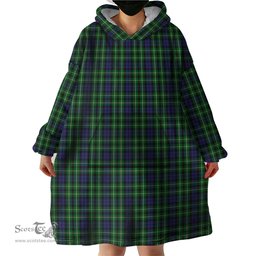 Scottish Graham of Montrose Clan Tartan Snuggie Hoodie Plaid Wearable Blanket Hoodie
