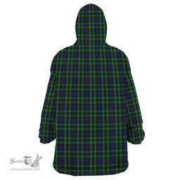 Scottish Graham of Montrose Clan Family Crest Tartan Snuggie Hoodie Plaid Wearable Blanket Hoodie