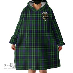 Scottish Graham of Montrose Clan Family Crest Tartan Snuggie Hoodie Plaid Wearable Blanket Hoodie