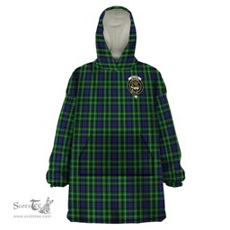 Scottish Graham of Montrose Clan Family Crest Tartan Snuggie Hoodie Plaid Wearable Blanket Hoodie