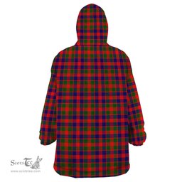 Scottish Gow Modern Clan Family Crest Tartan Snuggie Hoodie Plaid Wearable Blanket Hoodie