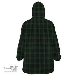 Scottish Gunn Logan Clan Tartan Snuggie Hoodie Plaid Wearable Blanket Hoodie