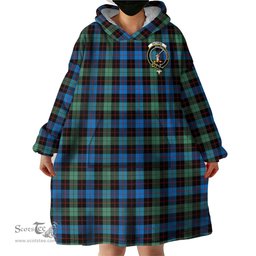 Scottish Guthrie Ancient Clan Family Crest Tartan Snuggie Hoodie Plaid Wearable Blanket Hoodie