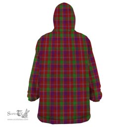 Scottish Glenfinnan Clan Tartan Snuggie Hoodie Plaid Wearable Blanket Hoodie