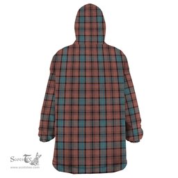 Scottish Hannay Dress Clan Tartan Snuggie Hoodie Plaid Wearable Blanket Hoodie