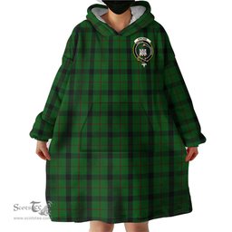 Scottish Kincaid Clan Family Crest Tartan Snuggie Hoodie Plaid Wearable Blanket Hoodie