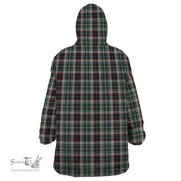 Scottish Innes Dress Clan Family Crest Tartan Snuggie Hoodie Plaid Wearable Blanket Hoodie